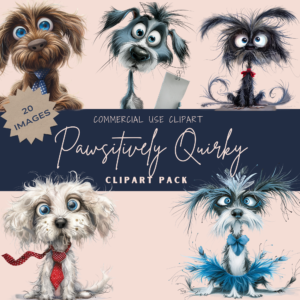 Pawsitively Quirky Clipart (20 Images)